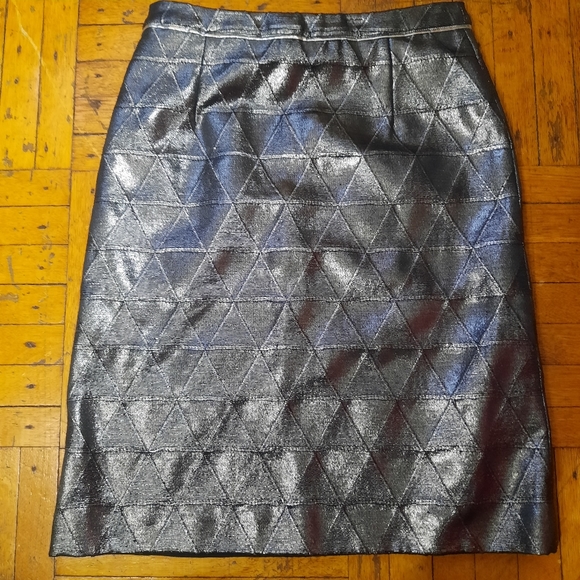 Versus Versace Metallic Pencil Skirt - Picture 3 of 7